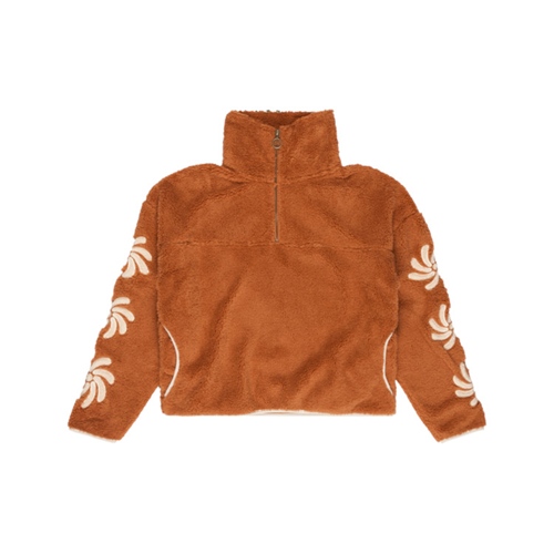 Sun Fun Half-Zip Polarfleece Sunburnt