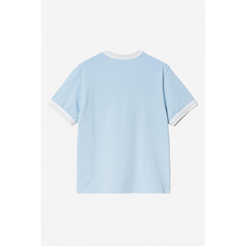 S/S Ip Ringer T-Shirt Icaria White