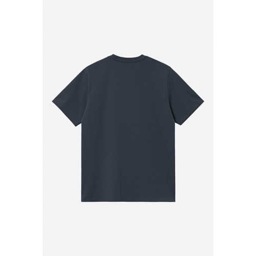 S/S American Script T-Shirt Deep Night