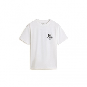 Stacked Hi SS Tee White