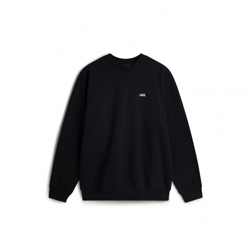 Left Chest II Loose Crew Black