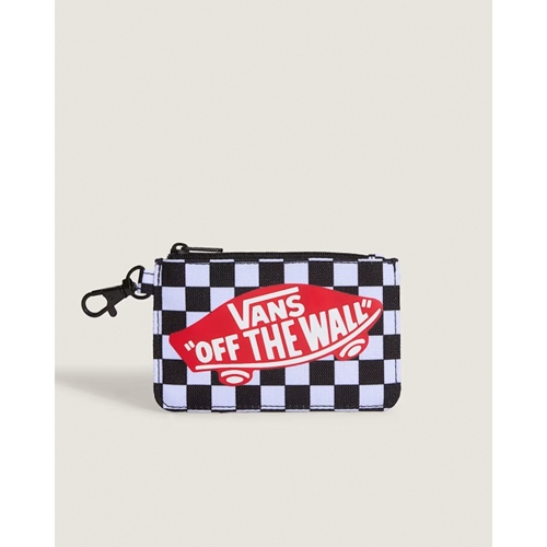 Off The Wall Zip Wallet CHBD Black White