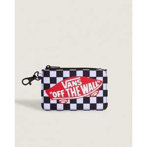 Off The Wall Zip Wallet CHBD Black White