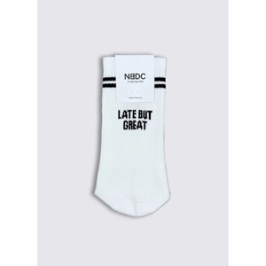 Late But Great Retro Socken