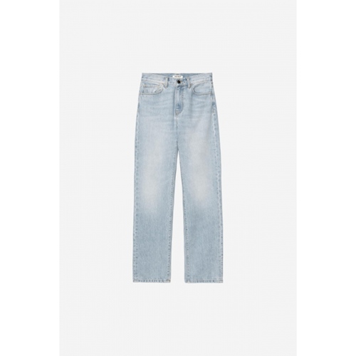 W Noxon Pant Blue Heavy Worn Bleached