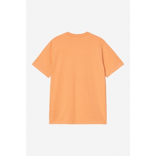 S/S Pocket T-Shirt Gentle Orange