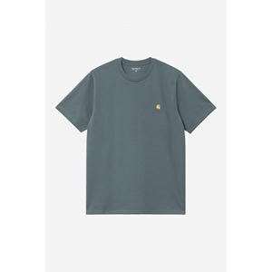 S/S Chase T-Shirt Cozy Blue Gold