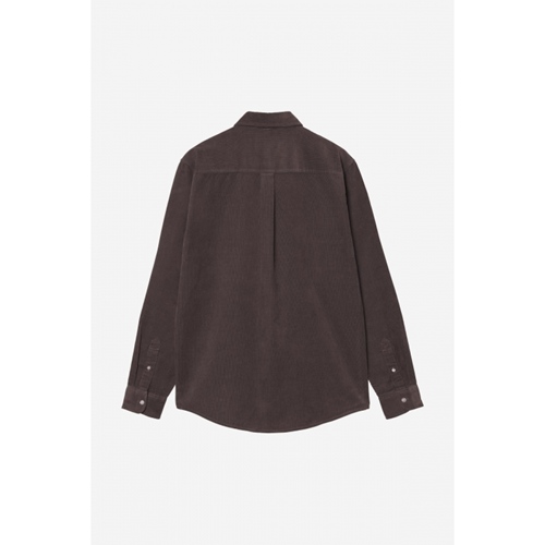 L/S Madison Fine Cord Shirt Shale Wax