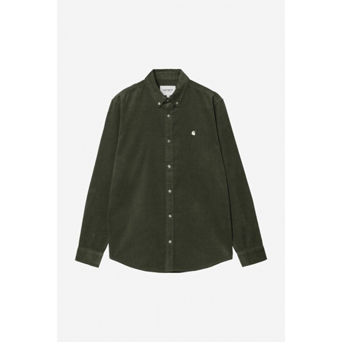 L/S Madison Fine Cord Shirt Opuntia Wax