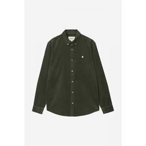 L/S Madison Fine Cord Shirt Opuntia Wax