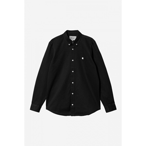 L/S Madison Shirt  Black White