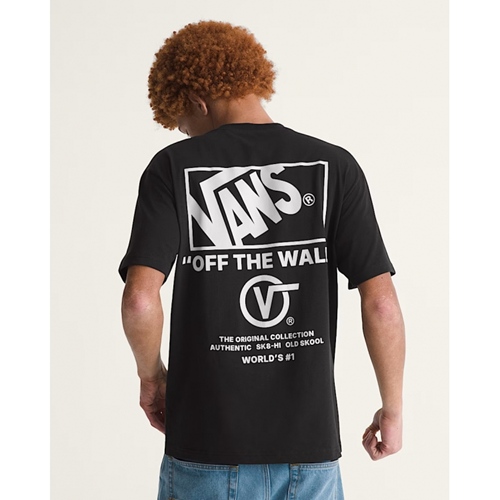 Stacked Hi SS Tee Black