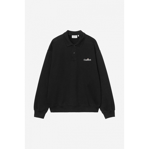 WIP Label Polo Sweat Black