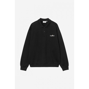 WIP Label Polo Sweat Black
