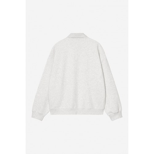 WIP Label Polo Sweat Ash Heather