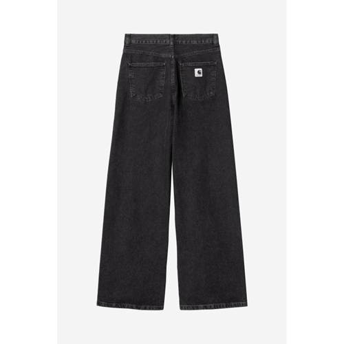 W Jane Pant Black Heavy Stone Wash