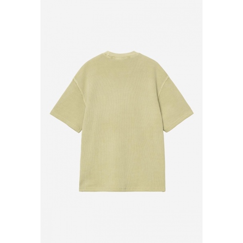 S/S Nelson WaffleT-Shirt Gentle Green