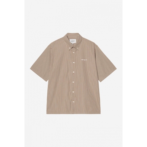 S/S Groff Shirt Groff Check Hamilton