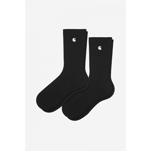 Madison Pack Socks Black White