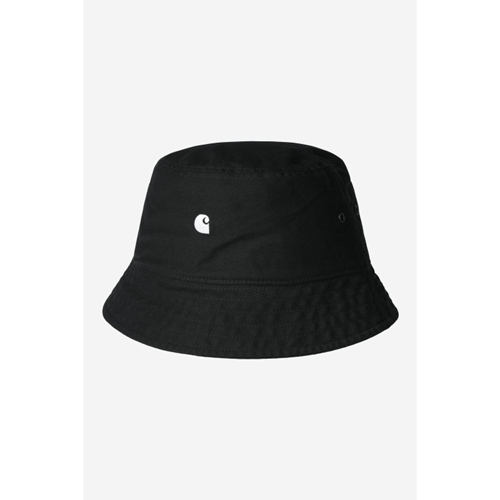 Madison Logo Bucket Hat Black White