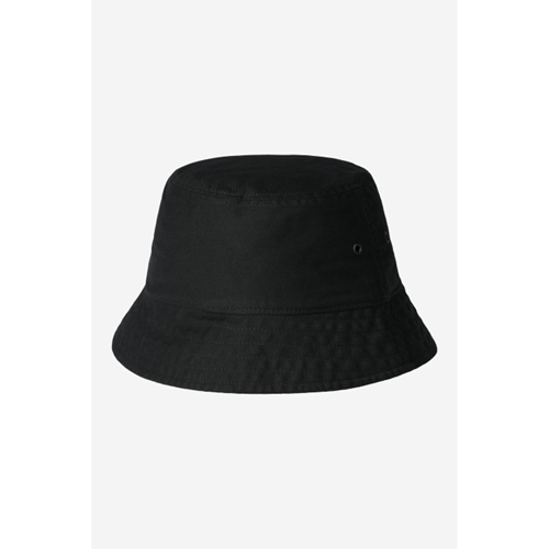 Madison Logo Bucket Hat Black White