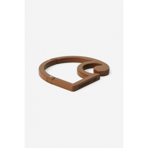 C-Logo Carabiner Brown