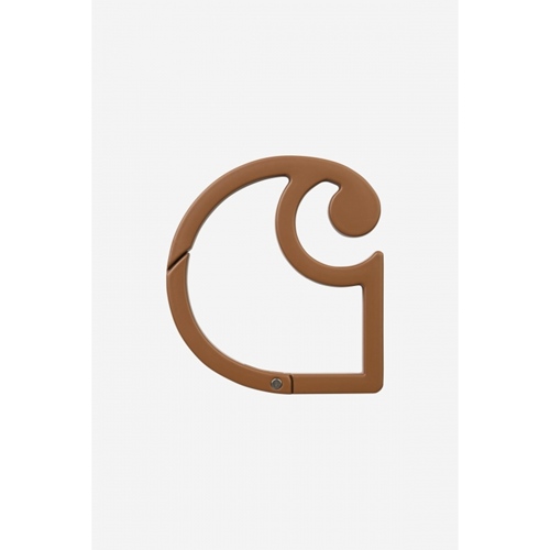 C-Logo Carabiner Brown