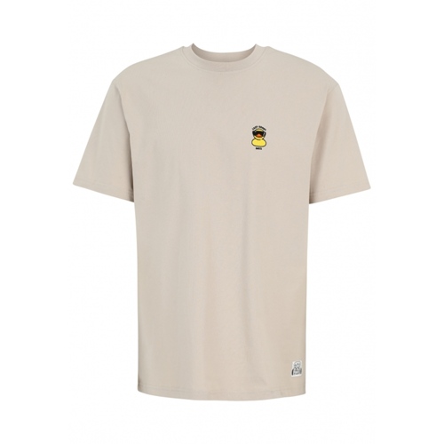Lazy Sunny Day Emb Tee Sandstone