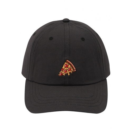 Pizza Love Dad Cap Off Black