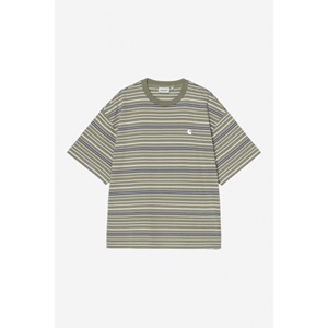 S/S Zane TShirt Zane Stripe Dollar Green