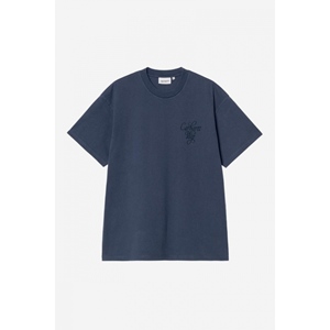 S/S Vestige T-Shirt Blue Stone washed