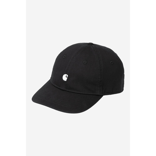 Madison Logo Cap Black White