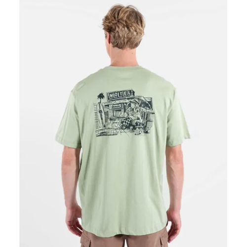 Flamingo T-Shirt Moss