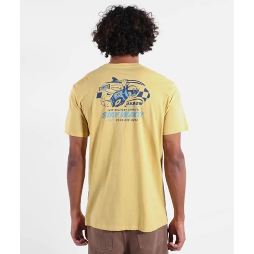 Waxy T-Shirt Lazy Yellow