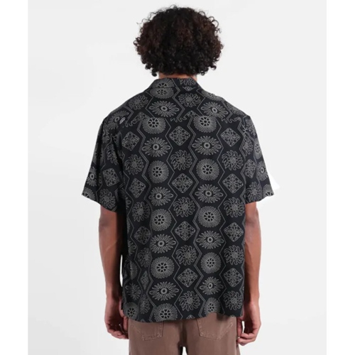 Motel Short Sleeve Shirt Black