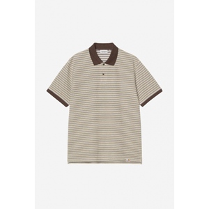 S/S Dion Polo Dion Stripe, Wax