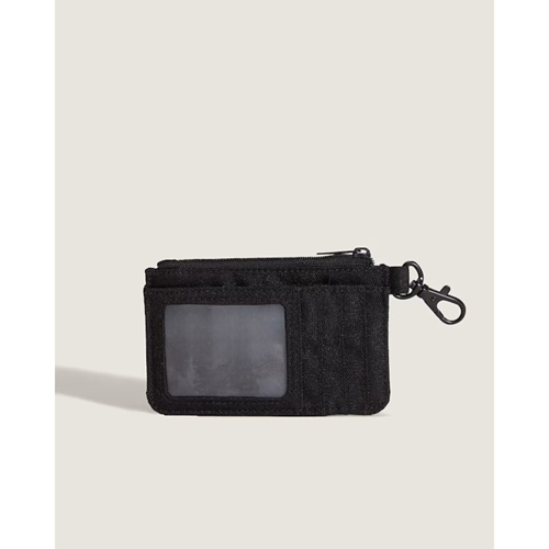 Off The Wall Zip Wallet Black