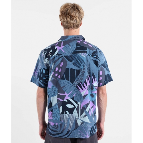 Wipeout Short Sleeve Shirt Deep Marine