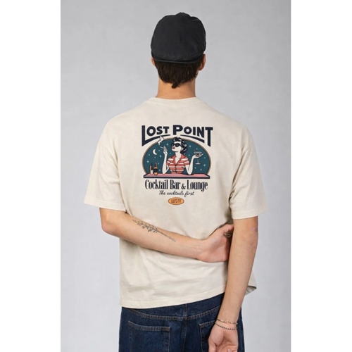 M/C Lost Point Woman T-Shirt Ivory