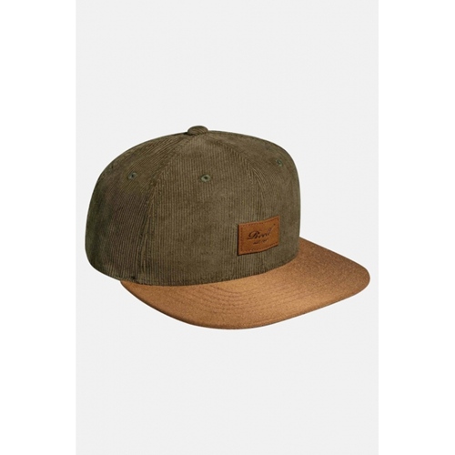 Suede Cap Olive Cord