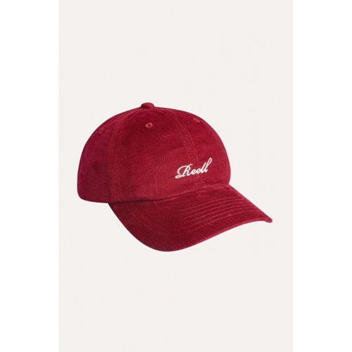 Single Script Cap Dark Red Cord