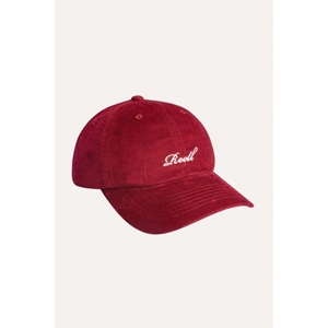 Single Script Cap Dark Red Cord