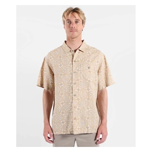 Darts Short Sleeve Shirt Tan