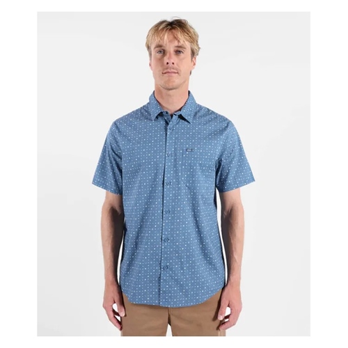 Miniature Short Sleeve Shirt Indigo