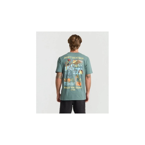 Enjoy Premium Tee Slate Green