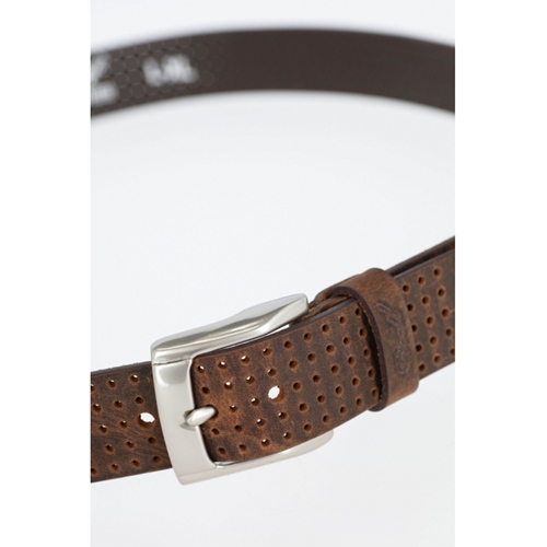 Punched Belt Cappuccino