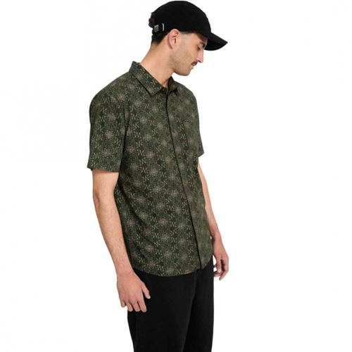 Scaler Stone Woven SS Squadron Green