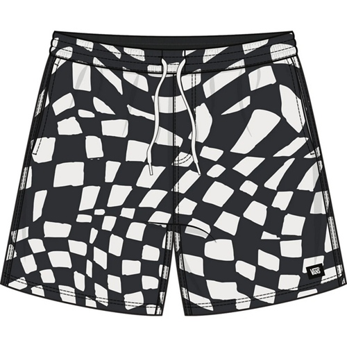 Primary II Printed KidElasticshort Black