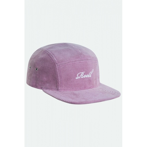 5 Panel Cap Silver Pink Cord
