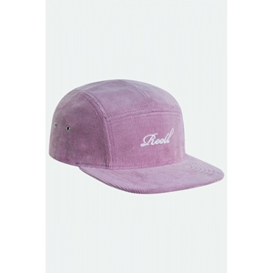 5 Panel Cap Silver Pink Cord